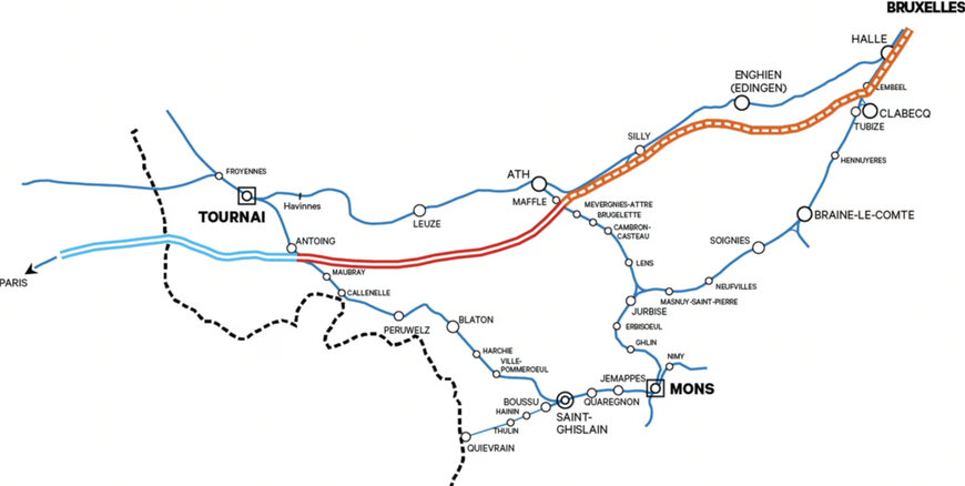 Infrabel: Renouvellement de la ligne à grande vitesse « Bruxelles-France », un enjeu stratégique pour le rail européen